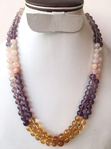 Semi Precious Beads Necklace