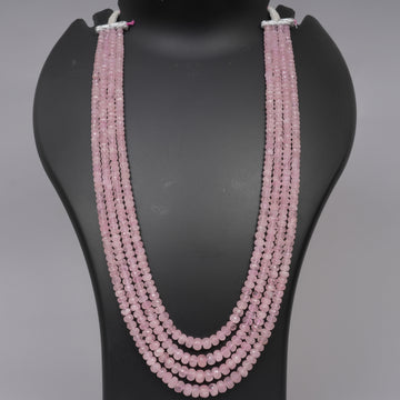 Natural Morganite Faceted Beads