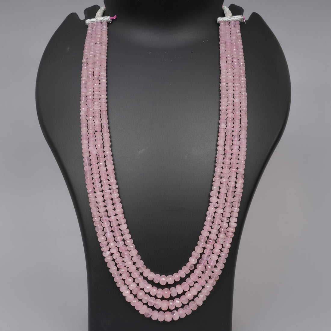Natural Morganite Faceted Beads