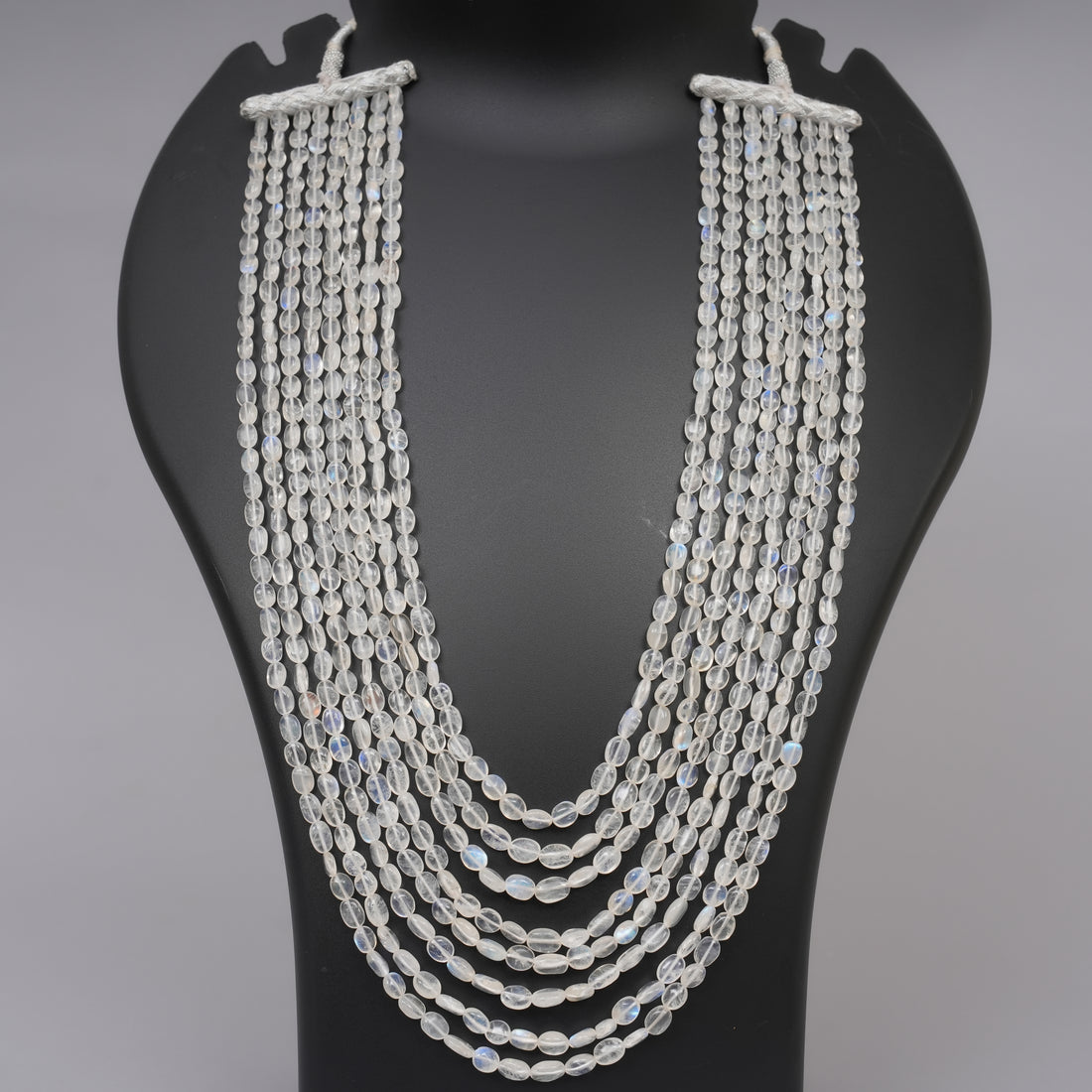Natural Rainbow Moonstone smooth ovals