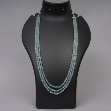 Natural Blue Aquamarine Faceted Beads