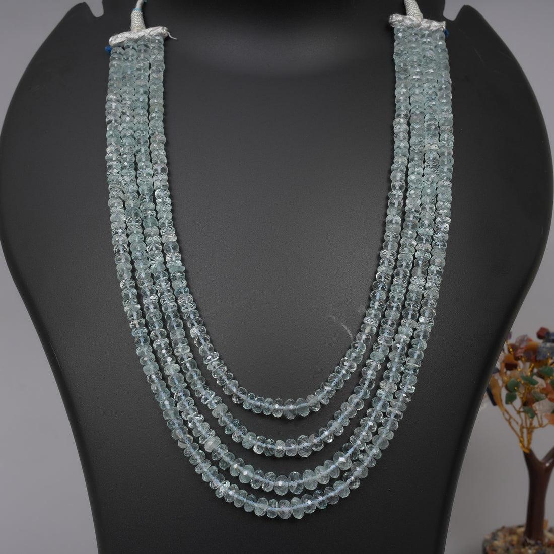 Natural Aquamarine Faceted Beads