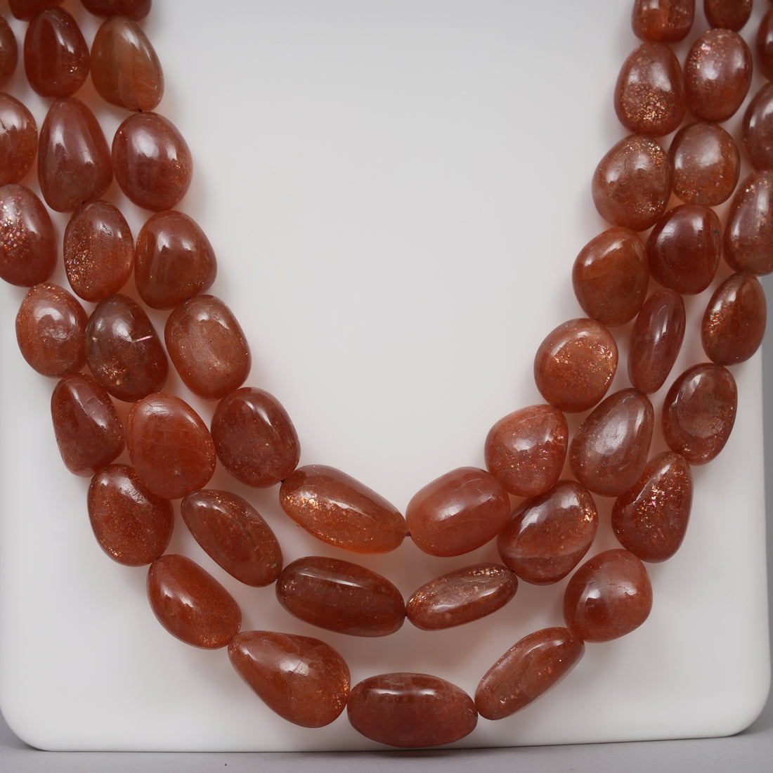 Natural Sunstone Smooth Tumbles