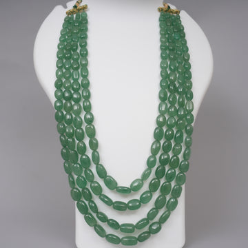 Natural Green Strawberry Quartz Smooth Tumbles