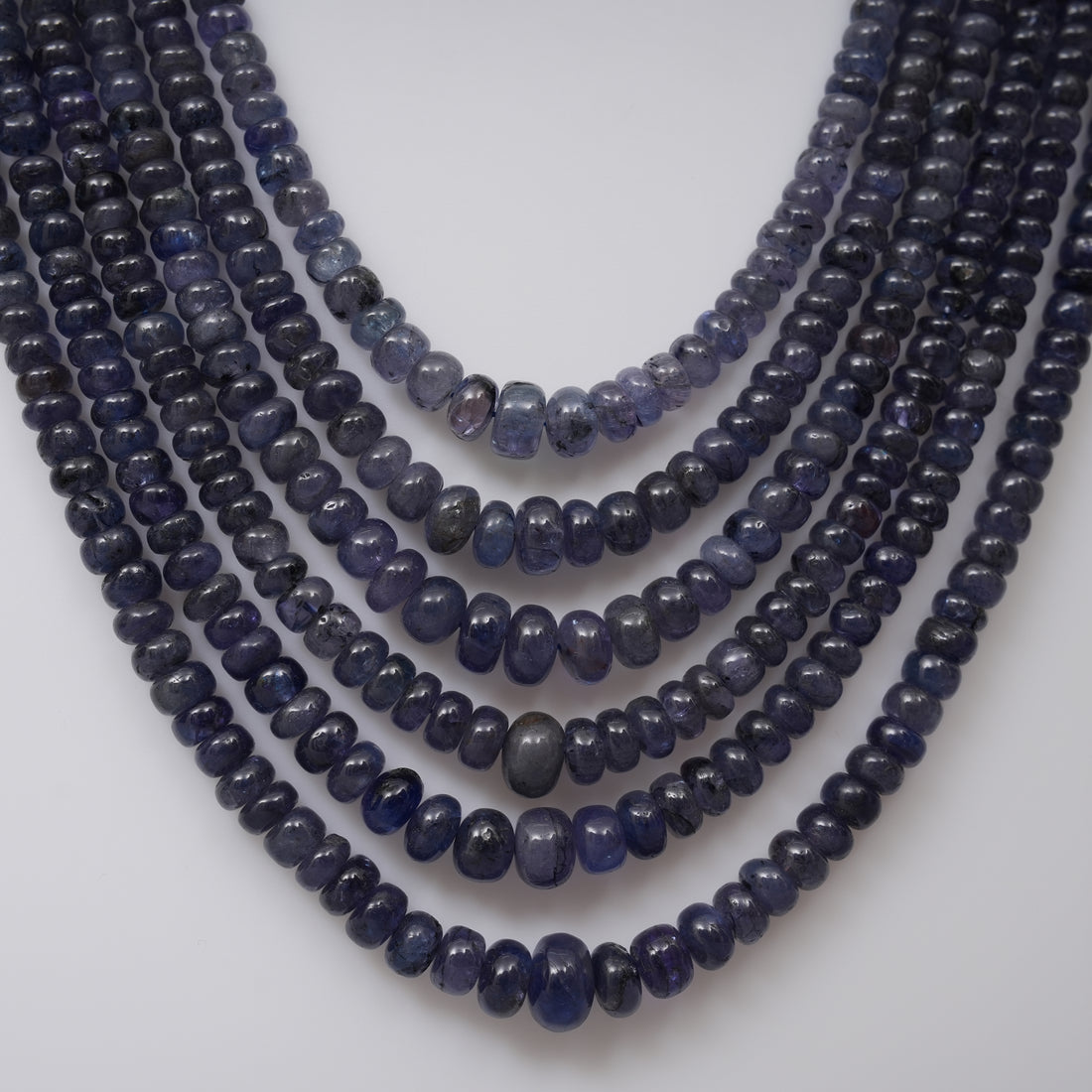 Natural Tanzanite Smooth Beads