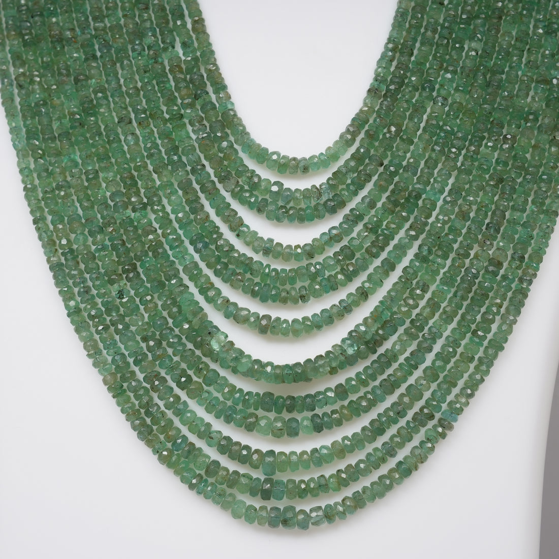 Zambian Emerald Faceted Beads