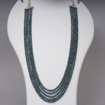 Natural Blue Kyanite Faceted Beads