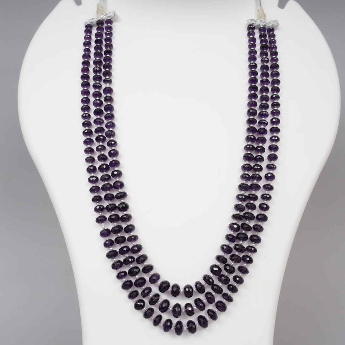 Natural Amethyst Faceted Beads