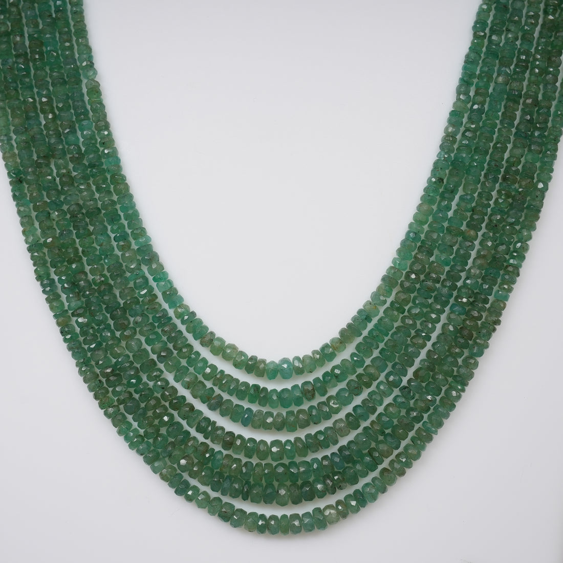 Zambian Emerald Faceted Beads