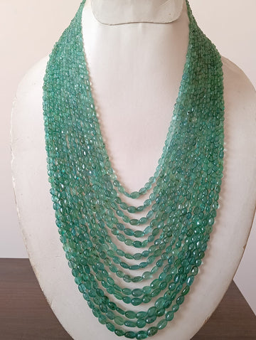 Zambian Emerald Smooth Ovals