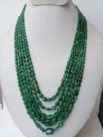 Zambian Emerald Smooth Ovals