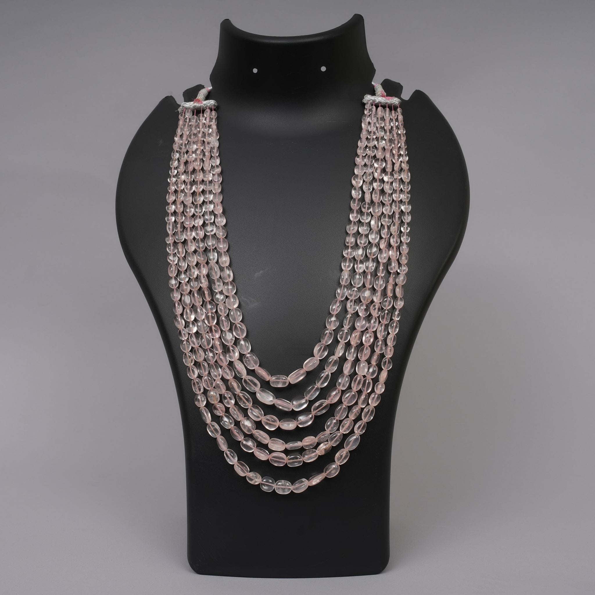 Natural Rose Quartz Smooth Ovals