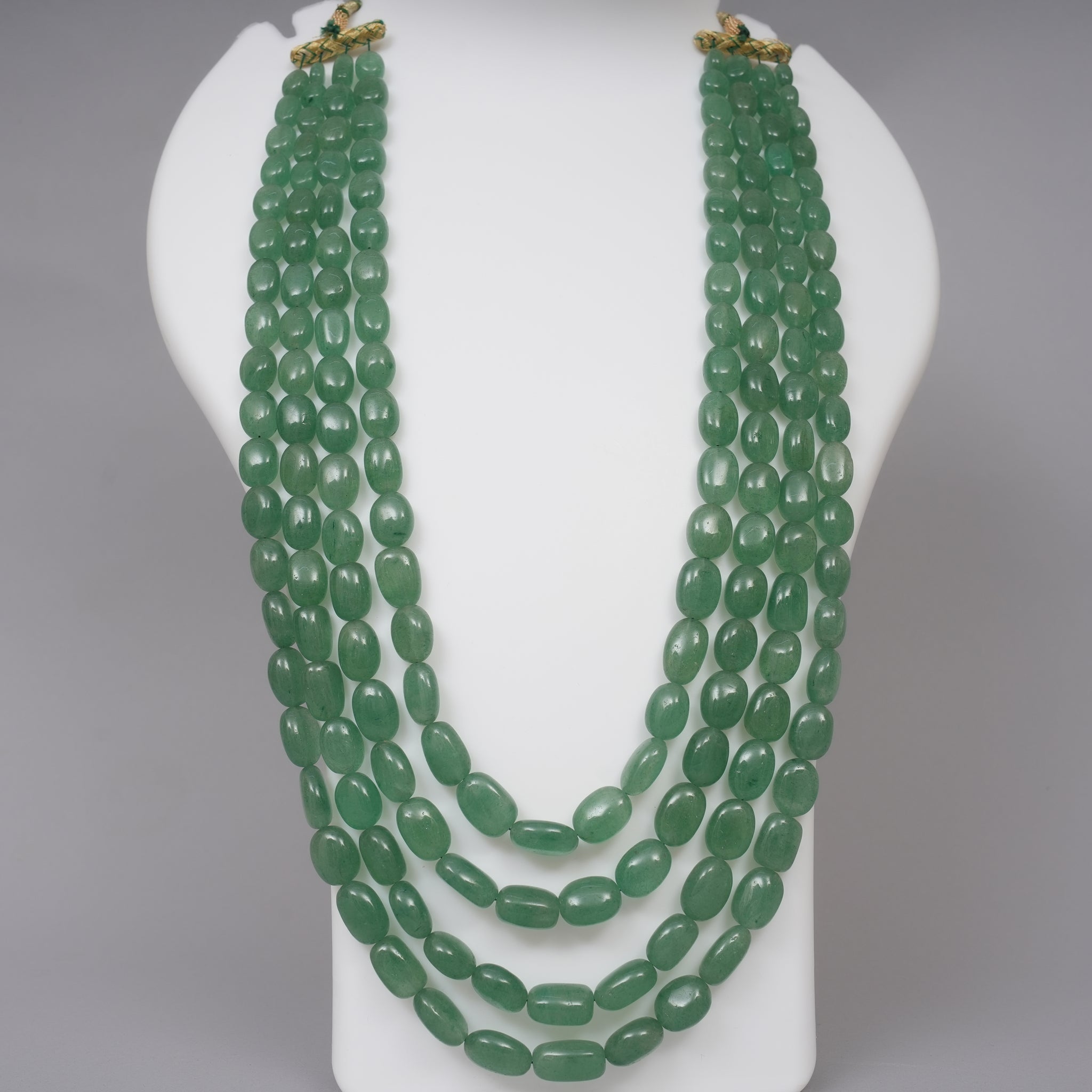Natural Green Strawberry Quartz Smooth Tumbles