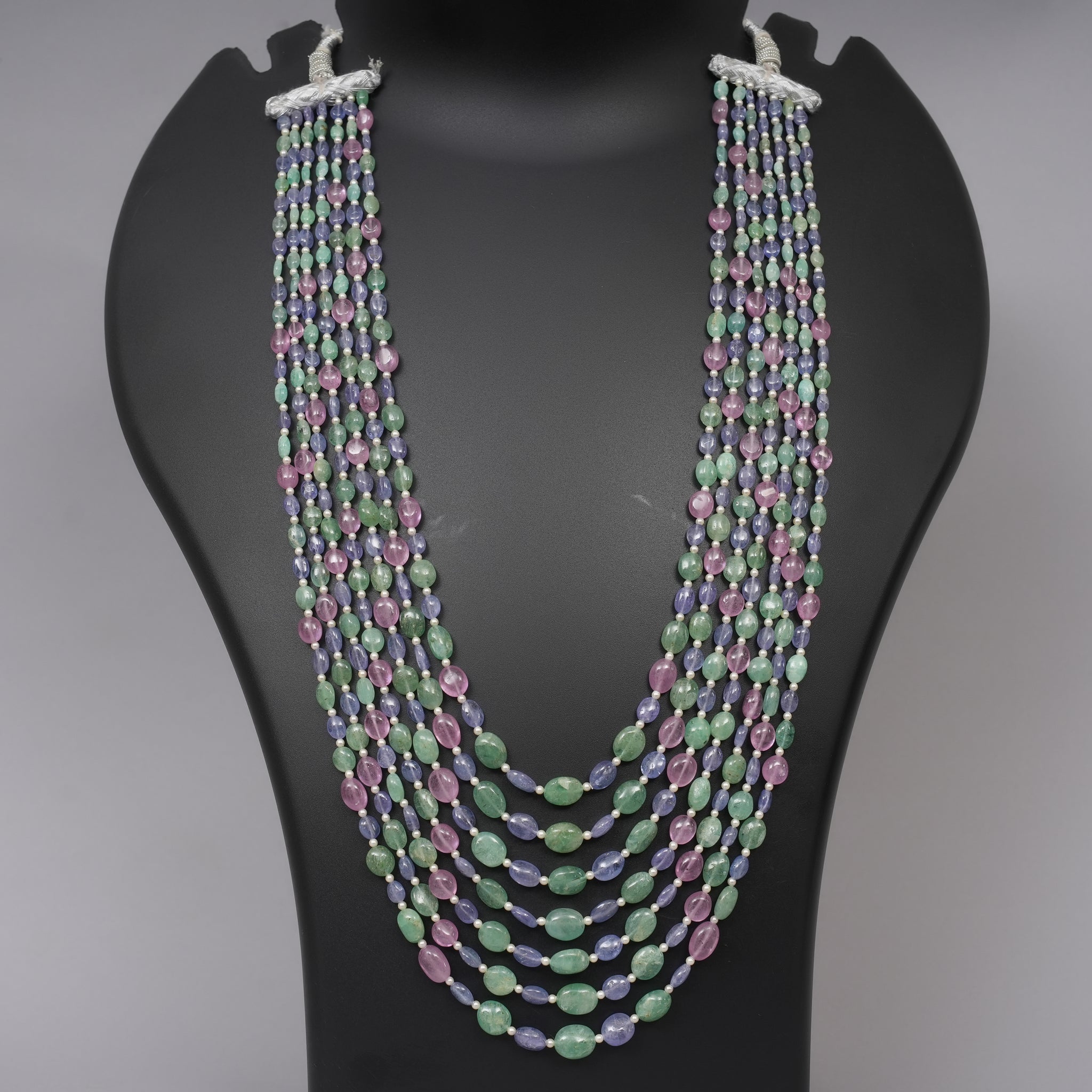 Natural Emerald , Ruby , Tanzanite Smooth ovals