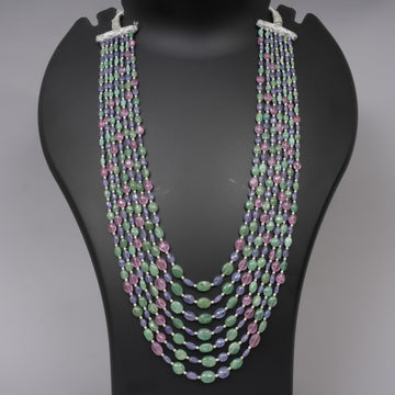 Natural Emerald , Ruby , Tanzanite Smooth ovals