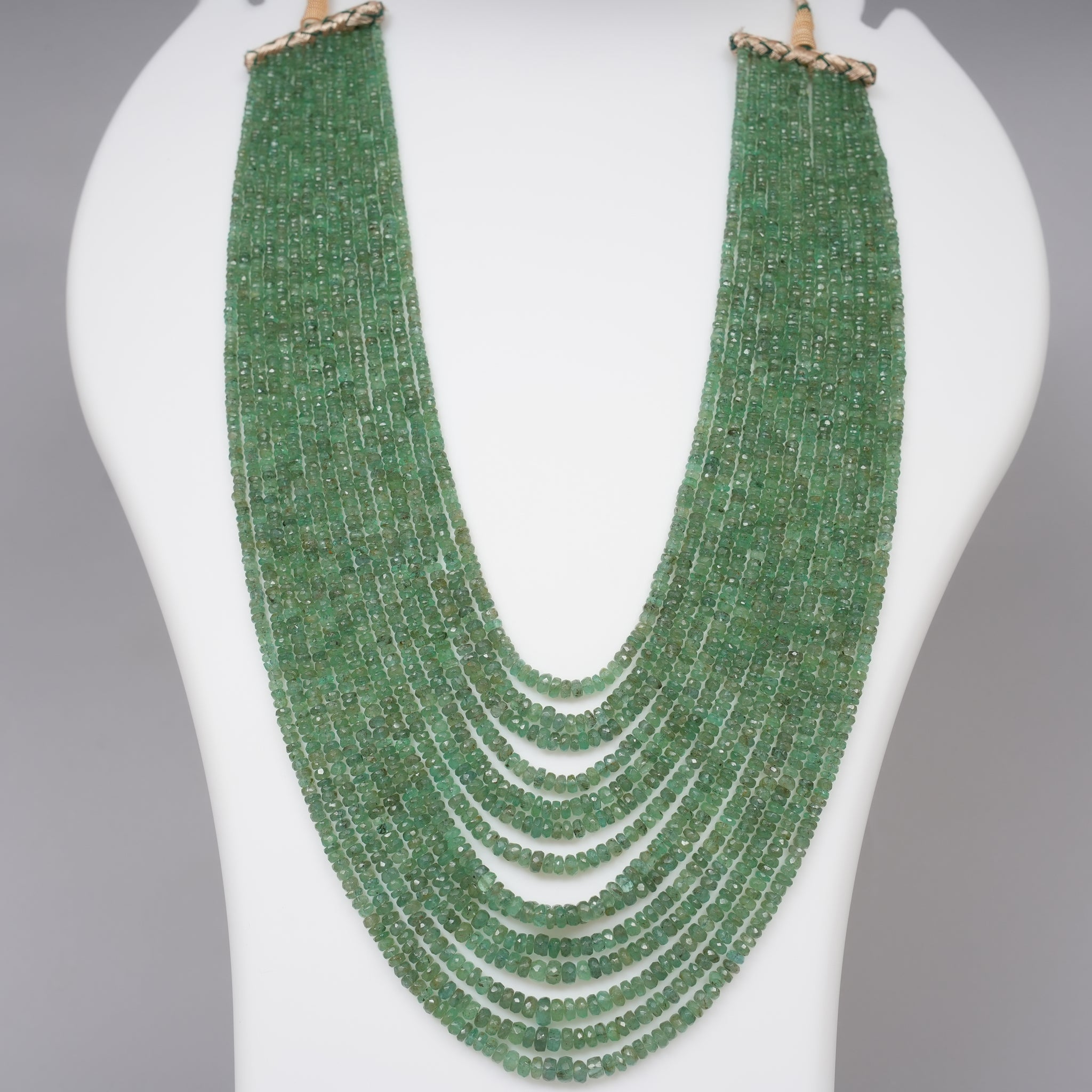 Zambian Emerald Faceted Beads