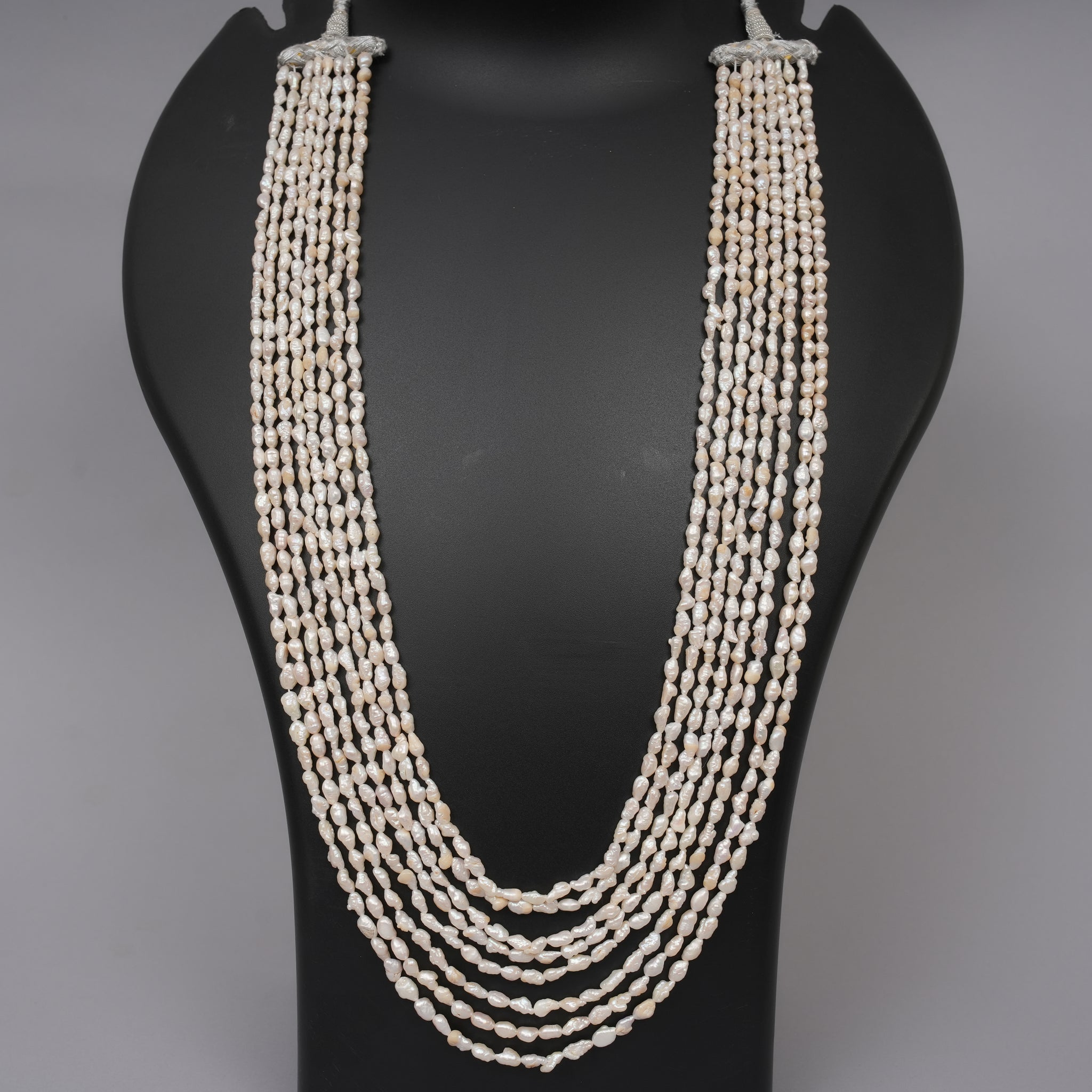 Natural Fresh water pearls smooth oval Rice Beads