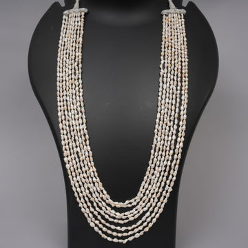 Natural Fresh water pearls smooth oval Rice Beads