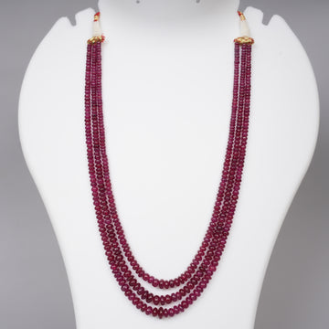 Natural Ruby Smooth Beads
