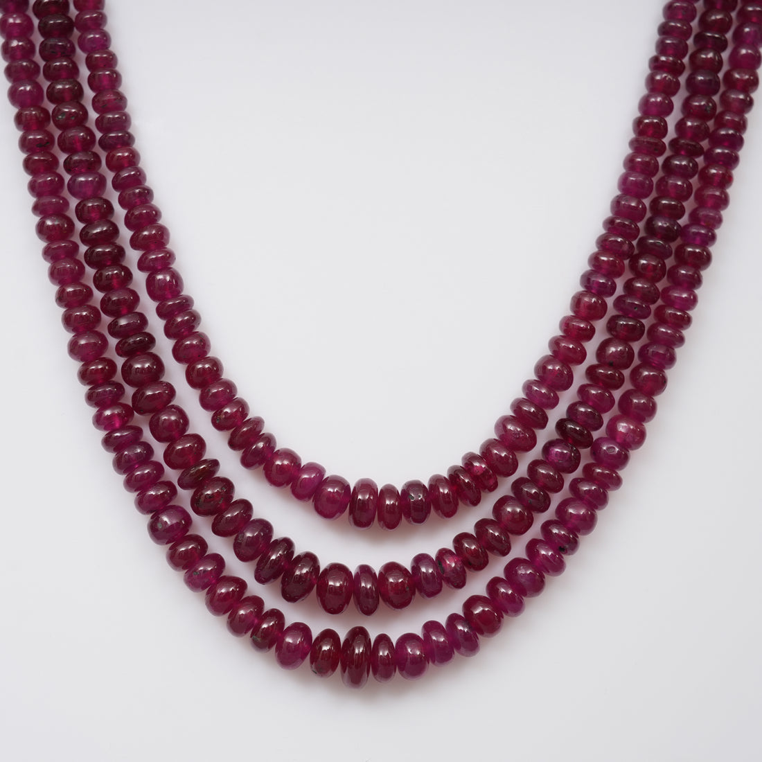 Natural Ruby Smooth Beads