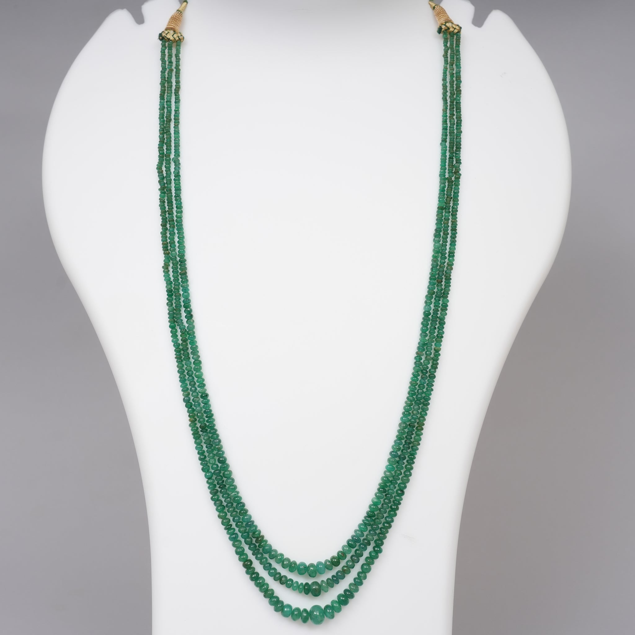 Zambian Emerald Smooth Beads