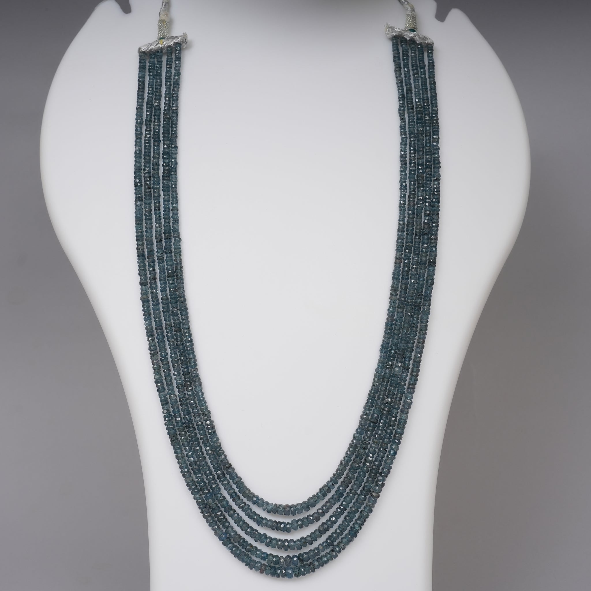 Natural Blue Kyanite Faceted Beads