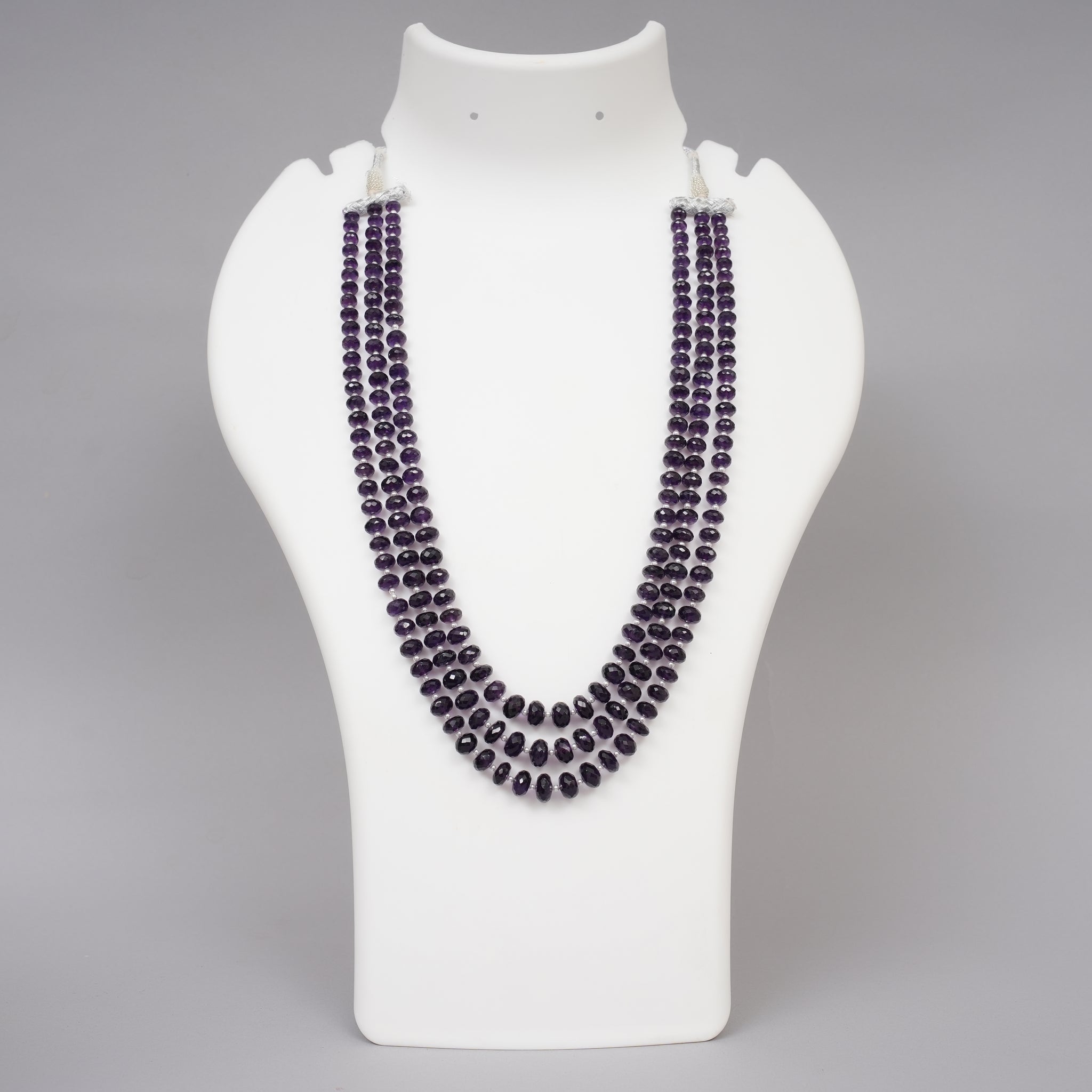 Natural Amethyst Faceted Beads