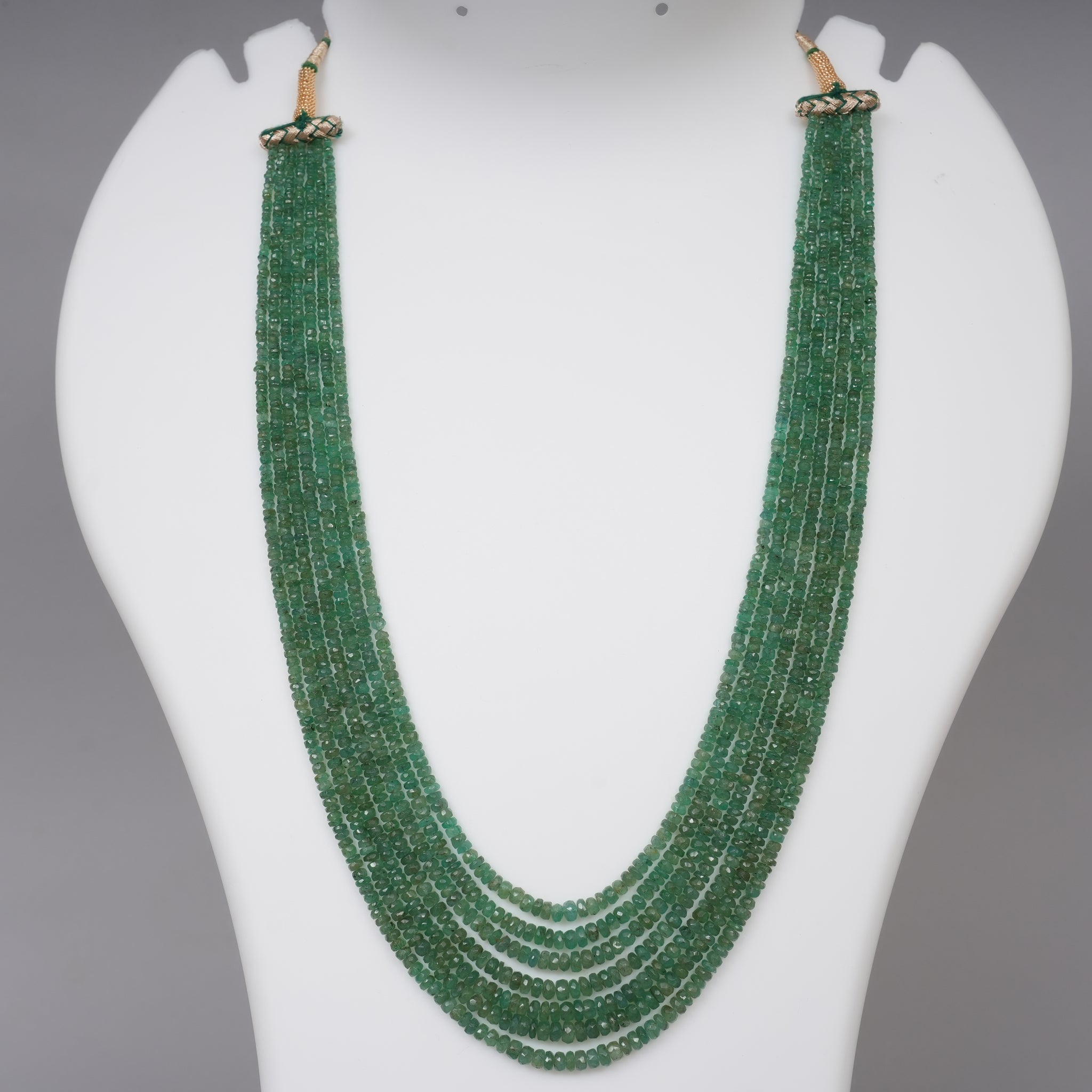 Zambian Emerald Faceted Beads